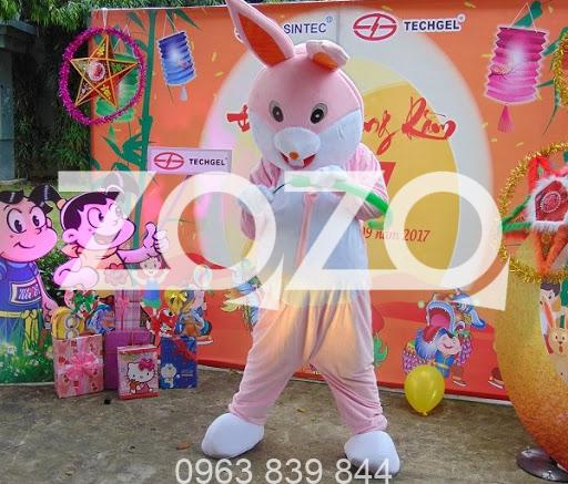 Cho thuê mascot thỏ, chuyên cung cấp mascot giá rẻ