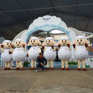 Mascot cừu Comfort