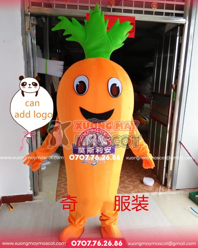 Mascot quả cà rốt