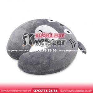 Gối chữ U mặt mèo Ami