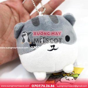 Móc khóa gấu bông mèo Neko Atsume (8 cm)