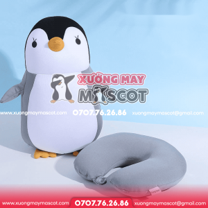 Gối ôm hình chim cánh cụt + gối chữ U