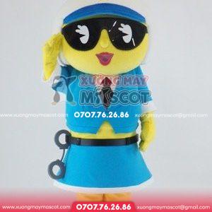 MASCOT CÔ CẢNH SÁT