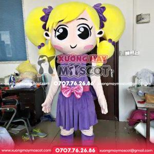 MACSCOT NHÂN VẬT - EVA TÓC VÀNG