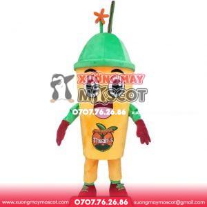 MASCOT MÔ HÌNH LY NƯỚC - May mascot theo yêu cầu
