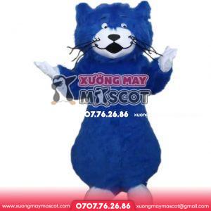 MASCOT MÈO XANH - MASCOT MÈO