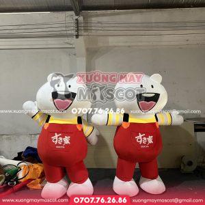 MASCOT HƠI GẤU SUKIYA