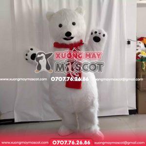 MASCOT GẤU TRẮNG