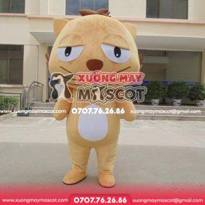MASCOT MÈO MẶT KHỜ