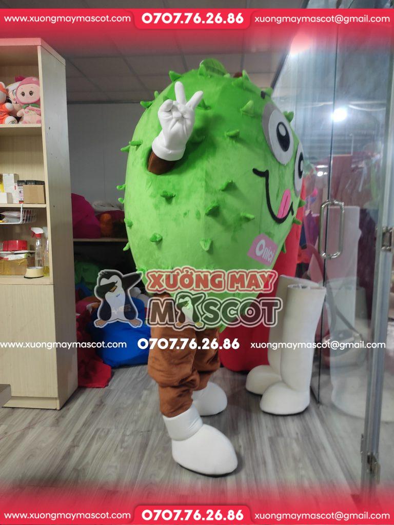 MASCOT TRÁI MÃNG CẦU GAI