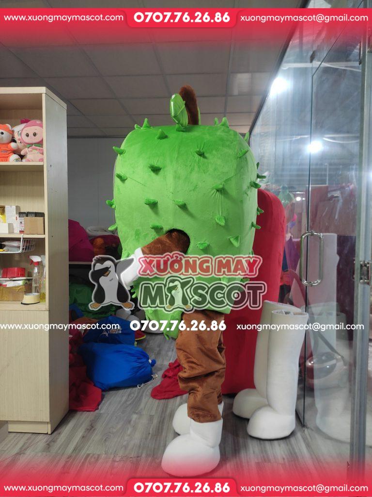 MASCOT TRÁI MÃNG CẦU GAI