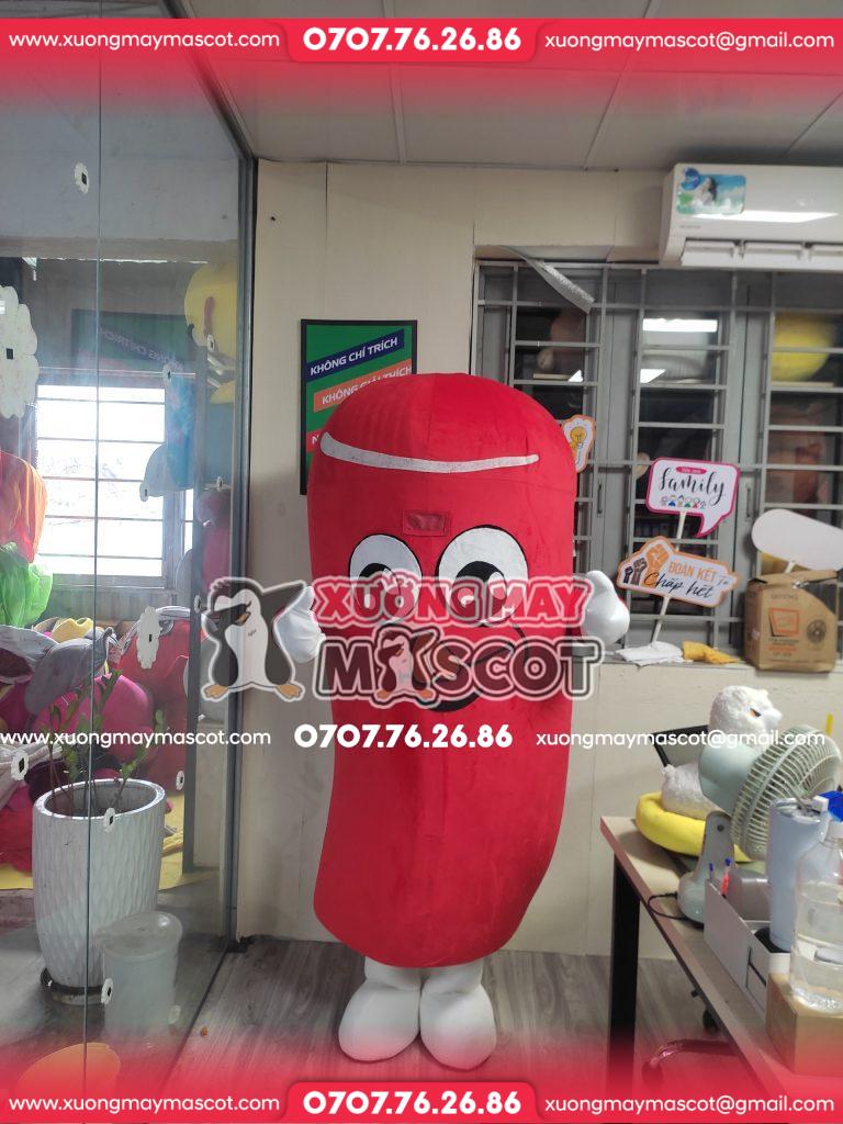 MASCOT CÂY XÚC XÍCH