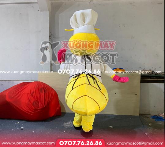 MASCOT ĐẦU BẾP KIẾN VÀNG