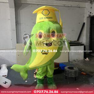 MASCOT CÁ HEO XANH LÁ