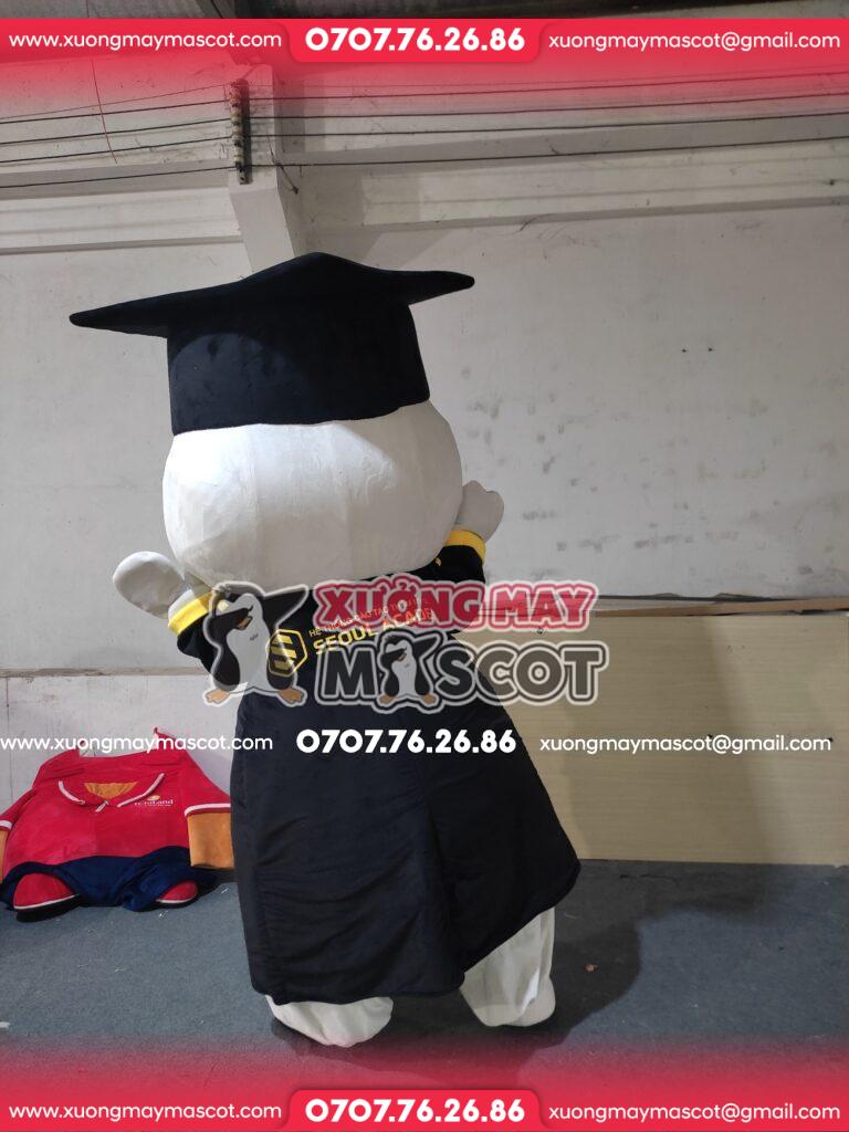 MASCOT MÈO TỐT NGHIỆP THẨM MỸ SEOUL ACADEMY