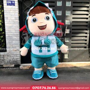 MASCOT BÉ KHỦNG LONG ĐI HỌC