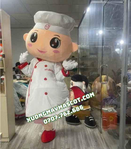MASCOT ĐẦU BẾP HỶ LÂM MÔN