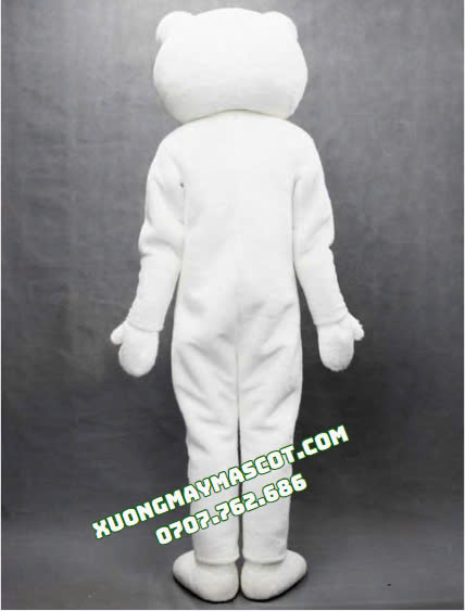 MASCOT BÔNG GẤU TRẮNG