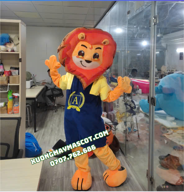 MASCOT SƯ TỬ THỂ THAO
